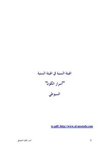 كتاب الهيئة السنية في الهيئة السنية