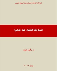 كتاب الديموقراطية الطائفية.. خيار علمانى