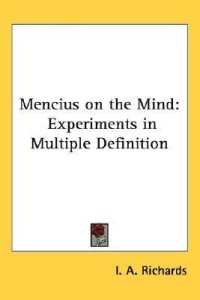 Mencius on the Mind