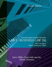 BUSINESS LAW 201 MCC CUSTOM 7TH ED