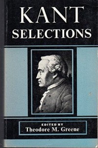 KANT: SELECTIONS.
