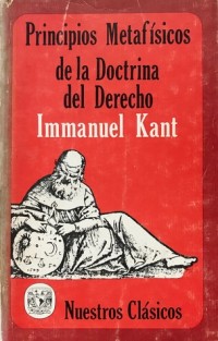 Principios metafísicos de la doctrina del derecho