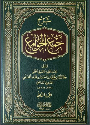 كتاب شرح جمع الجوامع 2