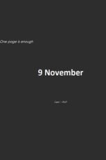 كتاب 9 November