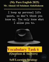 Vocabulary Task 6