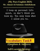 Vocabulary Task 8