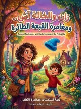 كتاب مع زان والخاله آش ومغامرة القبعة الطائرة