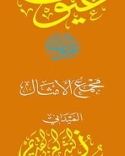 كتاب ‫مجمع الأمثال (سلسلة عيون النثر العربي القديم)‬