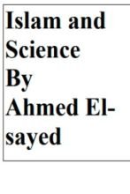 Islam and science
