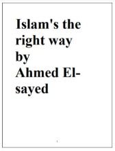 Islam is the right way