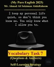 Vocabulary Task 7