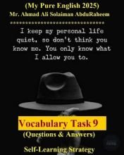 Vocabulary Task 9