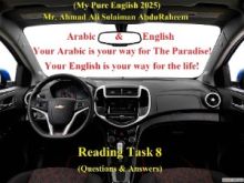 Reading Task 8