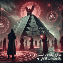 رواية سلسلة صراع الظلام ، و صناعه الحضارة الأولي