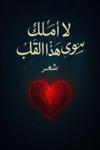 كتاب لا املك سوى هذا القلب